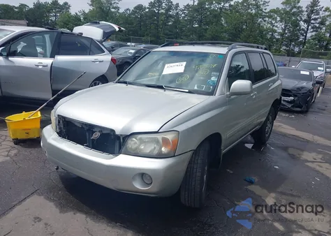 2005 Toyota Highlander V6 from USA, damaged, VIN JTEEP21A650089256